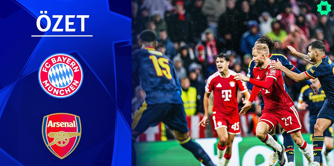 Şampiyonlar Ligi 3. Hafta | Bayern - Arsenal (Özet)