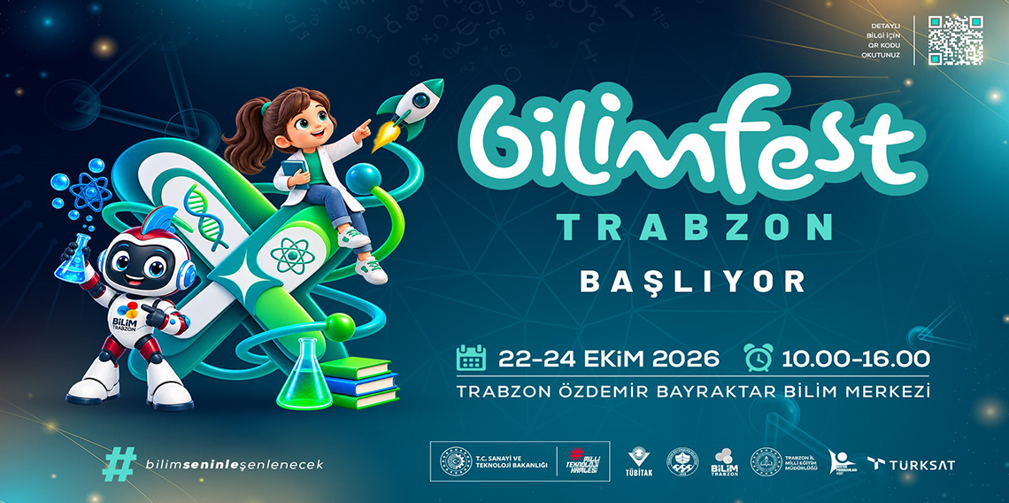 TRABZON BÜYÜKŞEHİR BİLİMFEST İLANI