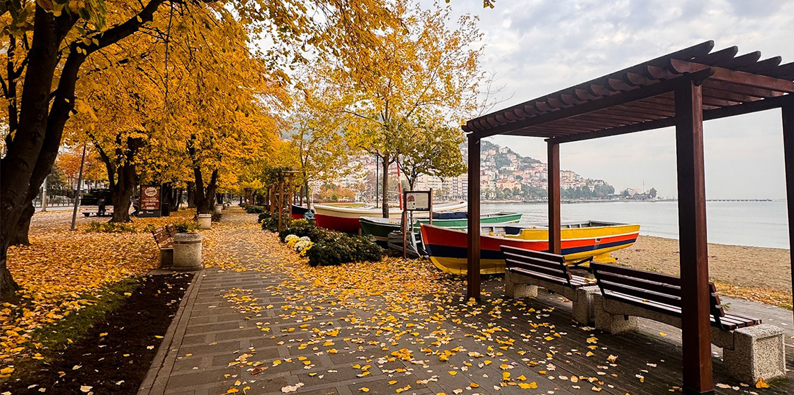 Ordu'da mevsimlerin en güzeli sonbahar bir başka işliyor...