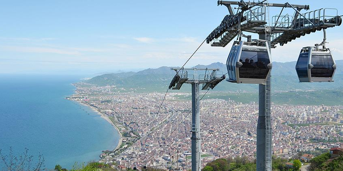 Ordu'da Teleferik Bakıma Giriyor