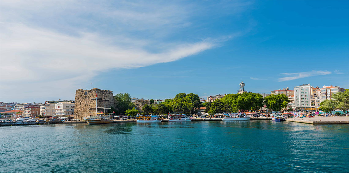 Sinop şelaleleri ve plajları  