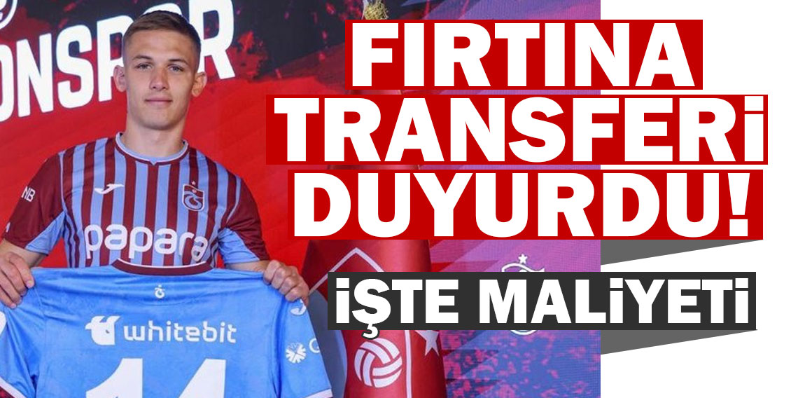 Trabzonspor Danylo Sikan’ı resmen açıkladı!