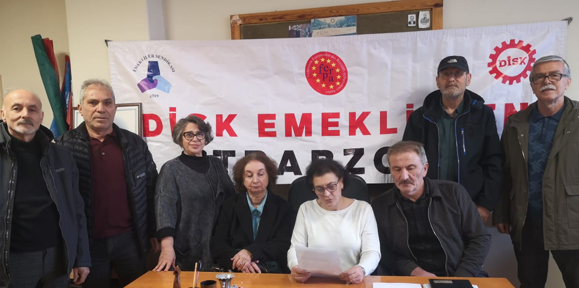 Trabzon'da Emekli Maaşları Zammı ile ilgili açıklama