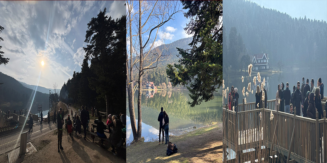 Gölcük Tabiat Parkı’nda sömestr yoğunluğu