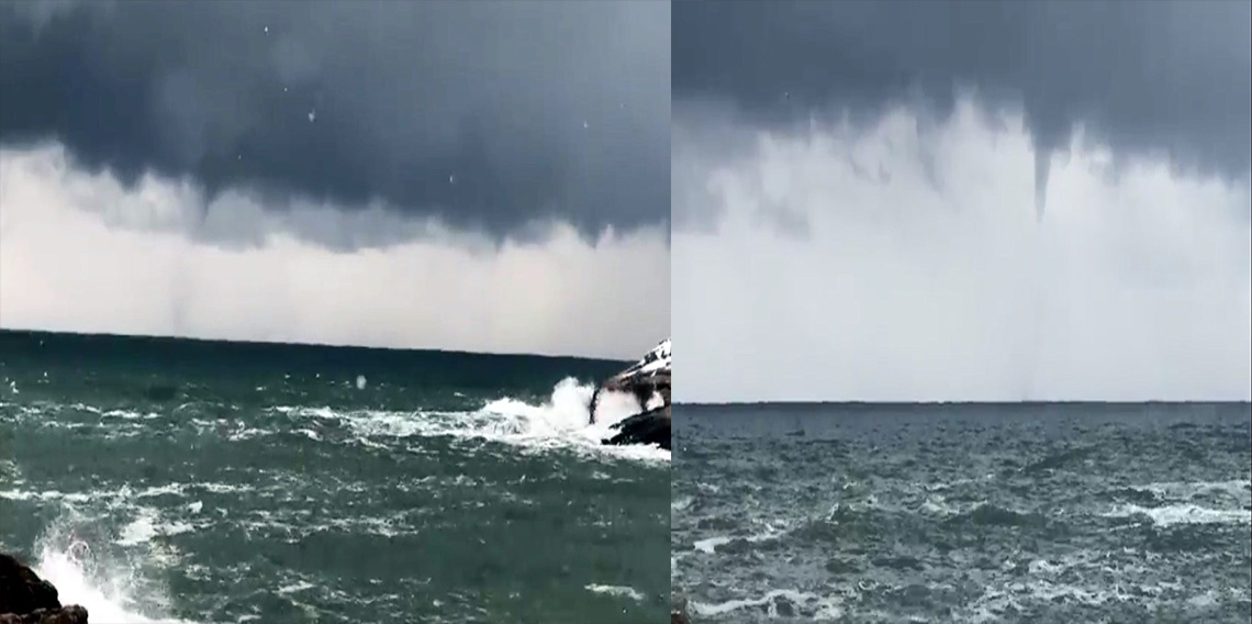 Karadeniz'de korkutan görüntü