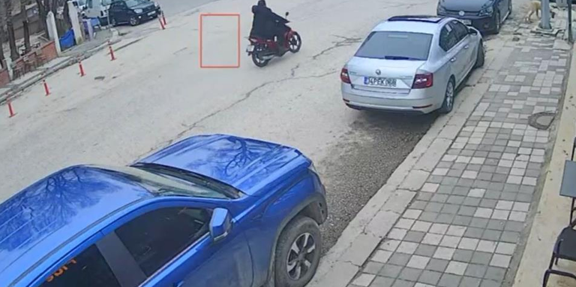 Çatalca'da eşini öldüren adamın kaçma anı ortaya çıktı