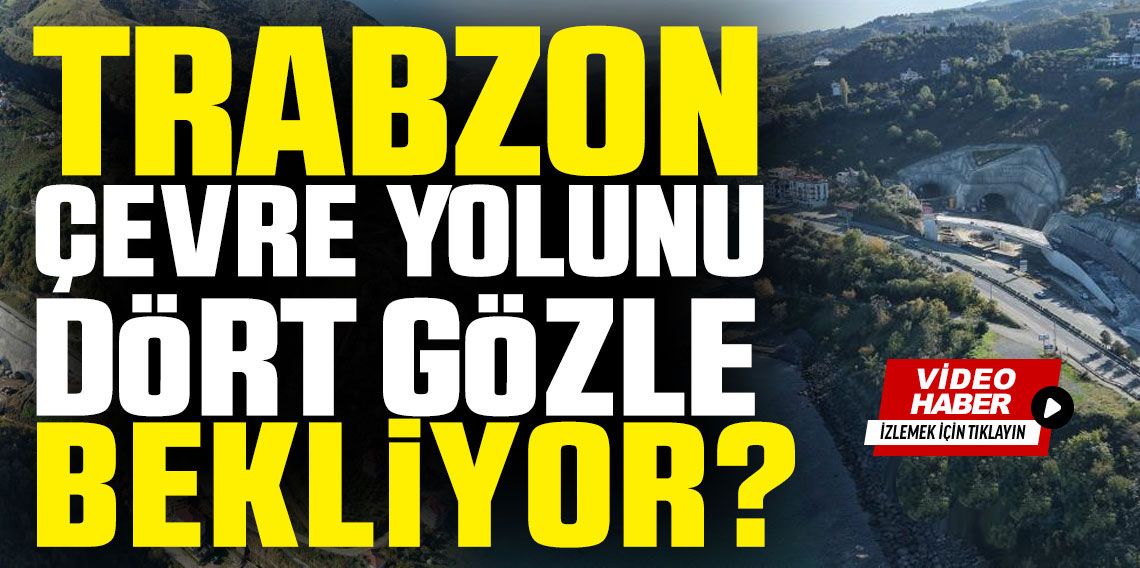 Trabzon'da Dev viyadükler yükseliyor