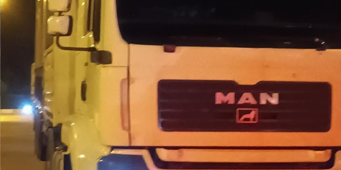 Samsun’da plakayı kapatıp kantardan kaçan çekicilere 420 bin TL ceza