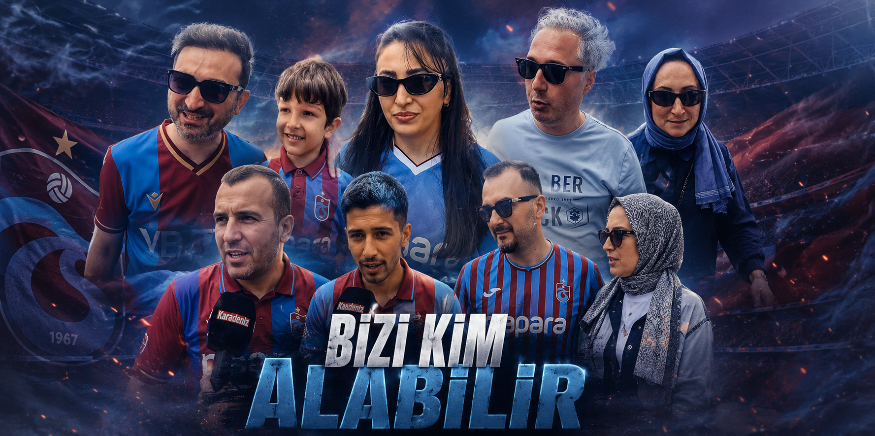 ANTALYA BORDO-MAVİYE BÜRÜNDÜ! Trabzonspor taraftarı kupaya inanıyor
