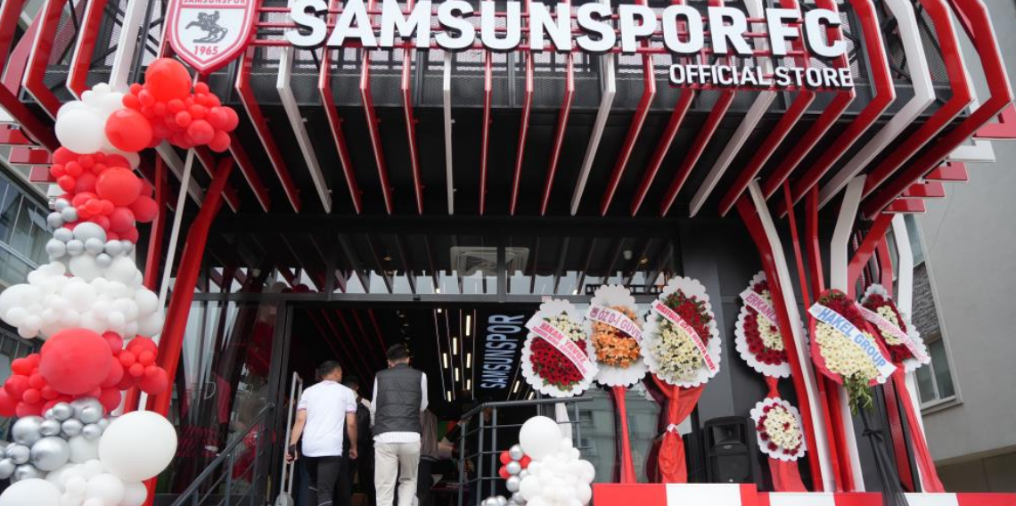 Samsunspor 5. mağazasını açtı