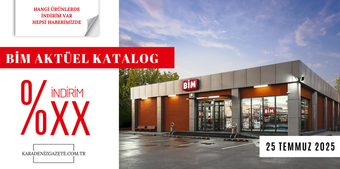 BİM 25 Temmuz 2025 Aktüel Ürünler Kataloğu