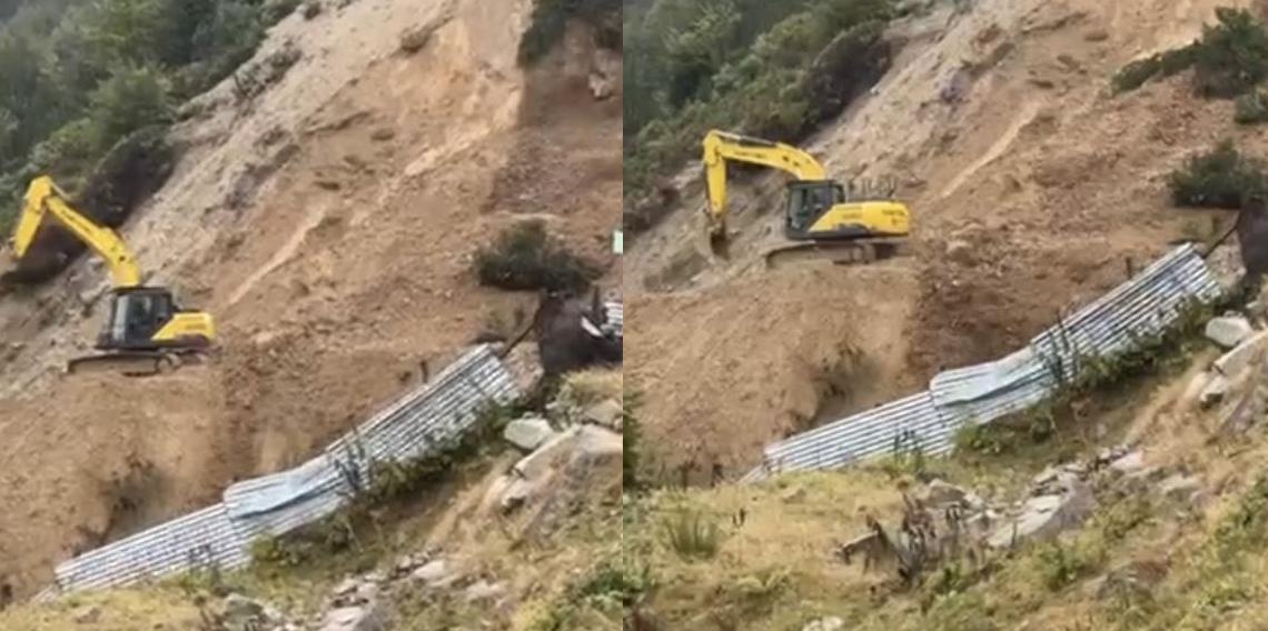 Rize'de Heyelan İle Mücadele Devam Ediyor