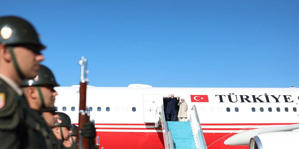 Cumhurbaşkanı Erdoğan, Tataristan'a hareket etti