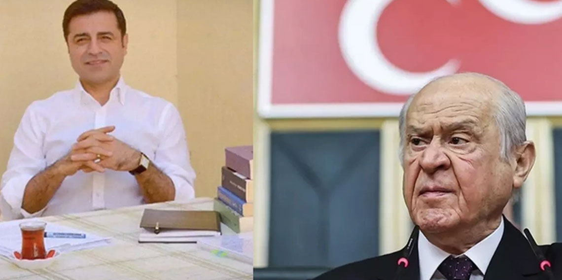 Çok konuşulacak Demirtaş iddiası! Bahçeli adını bile anmıyor çünkü...