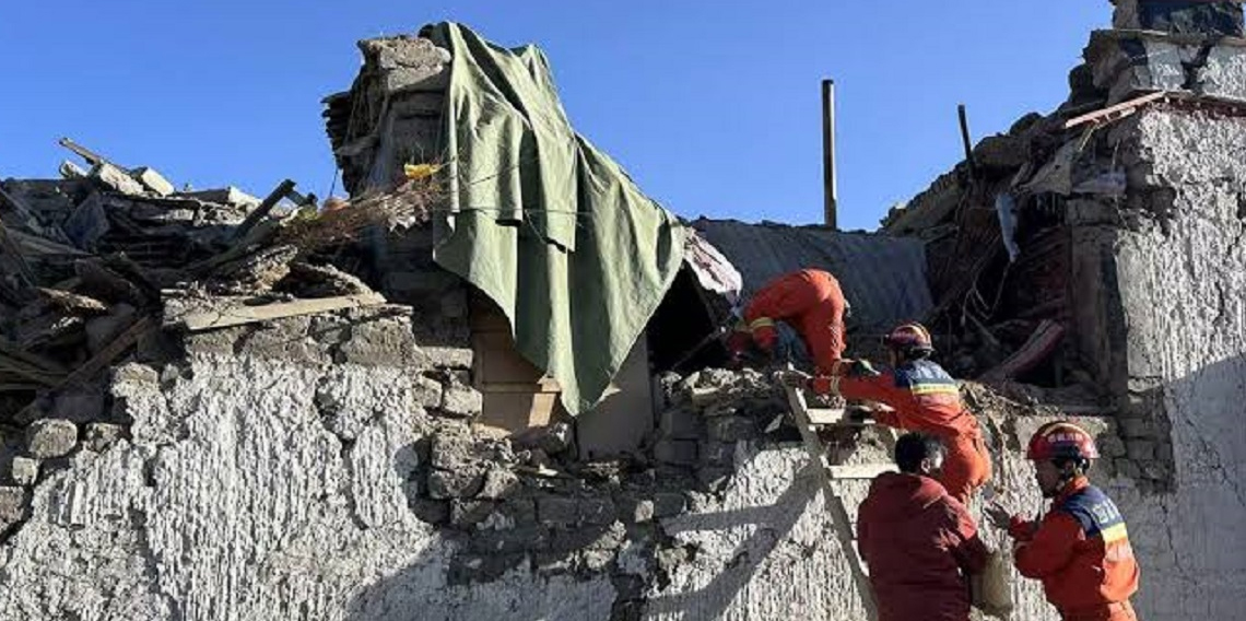 Çin'de 7 büyüklüğündeki depremde 16 kişi öldü, 65 kişi yaralandı