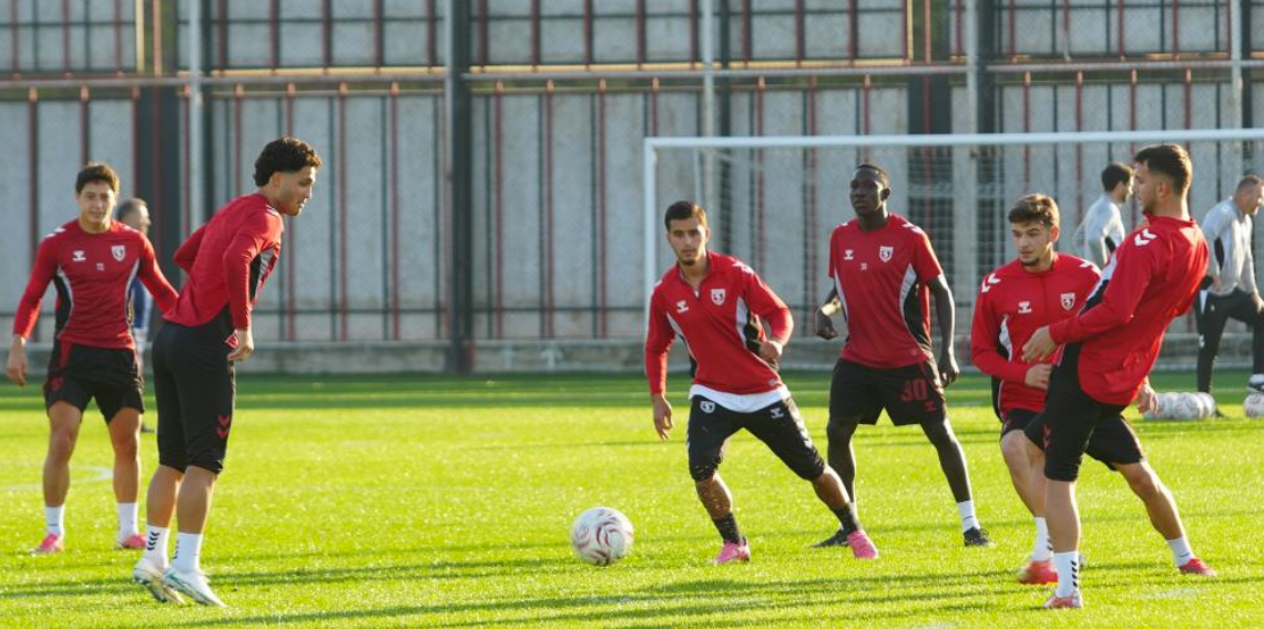 Samsunspor, Amed Sportif Faaliyetler maçının hazırlıklarını tamamladı