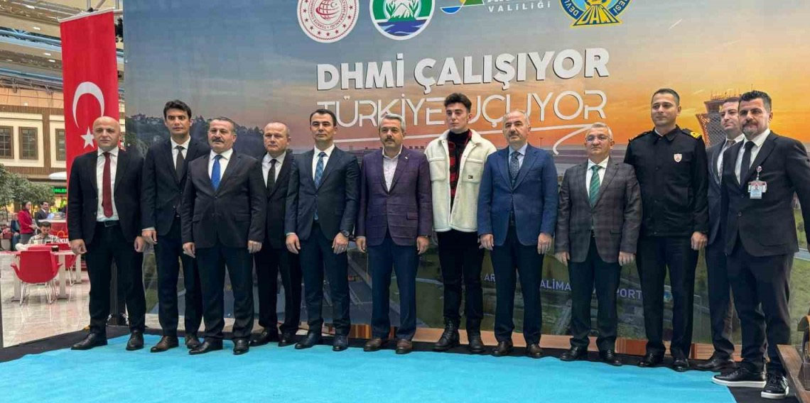 Rize-Artvin Havalimanı’nda 1 milyonuncu yolcuya süpriz