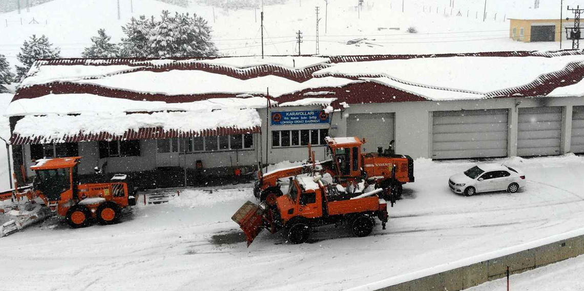 Kara yolları kışa hazır