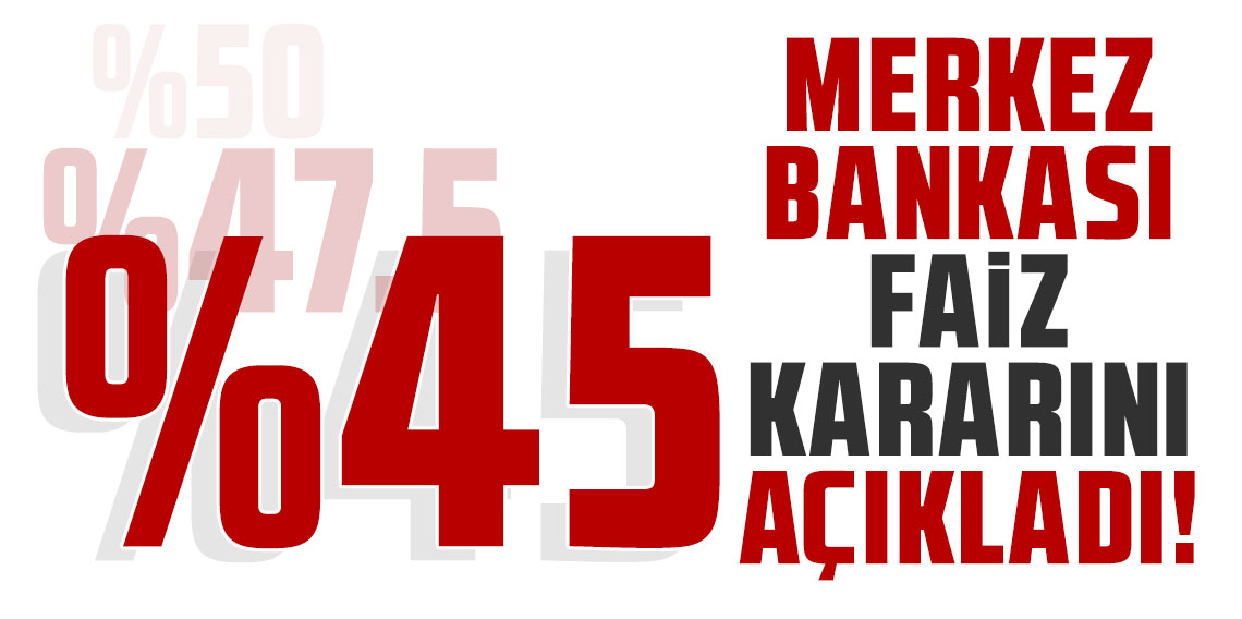 Merkez Bankası faiz kararını açıkladı!