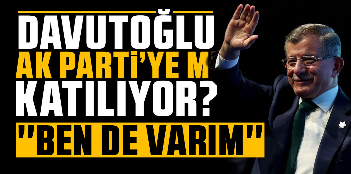 Ahmet Davutoğlu: AK Parti içinde veya dışında toparlanmaya varım