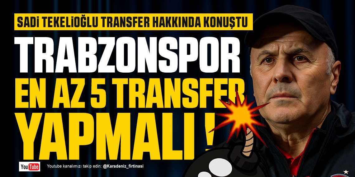 TRABZONSPOR'DA O İSİMLERİN BİLETİ KESİLDİ