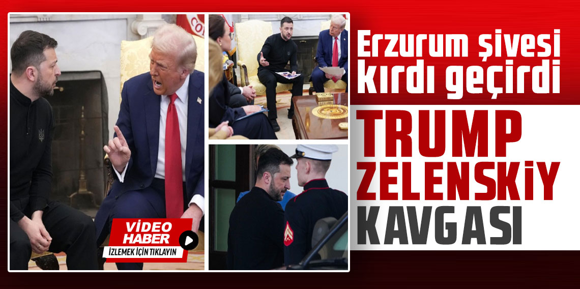 Trump-Zelenskiy kavgası Erzurum şivesiyle paylaşıldı sosyal medyada ilgi gördü