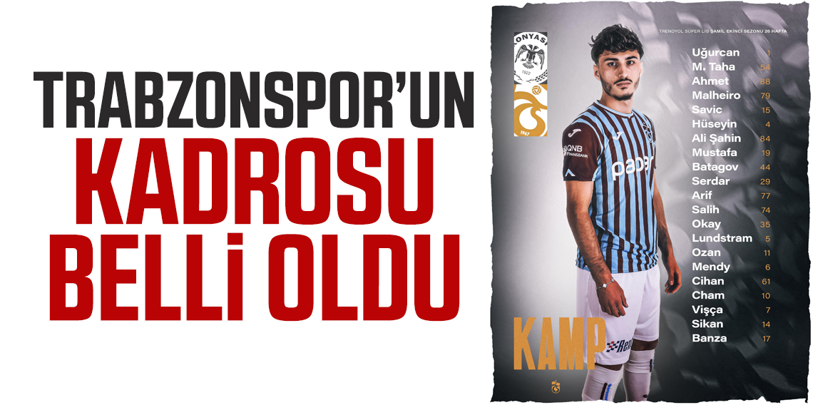 Şenol Güneş, Konyaspor maçının kadrosunu belirledi