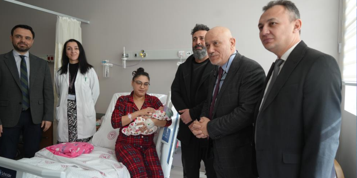 Samsun Şehir Hastanesi’nde İlk Doğum Heyecanı