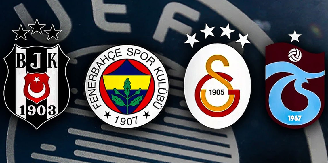 UEFA kulüp sıralaması güncellendi! İlk 50'de sadece bir takımımız var