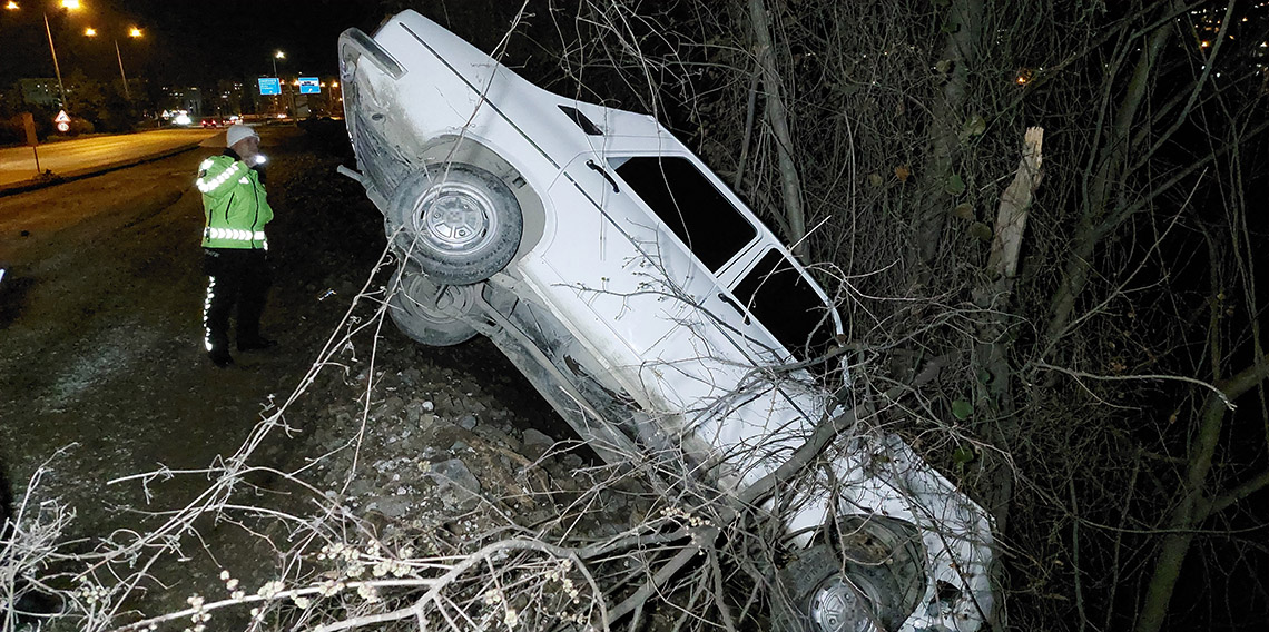 Samsun'da trafik kazası