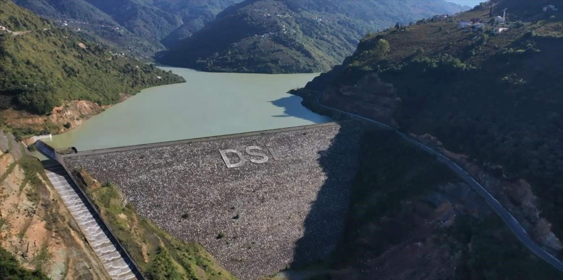  Atasu Barajı'nda yüzde 83 olan doluluk oranı, yüzde 100'e ulaştı