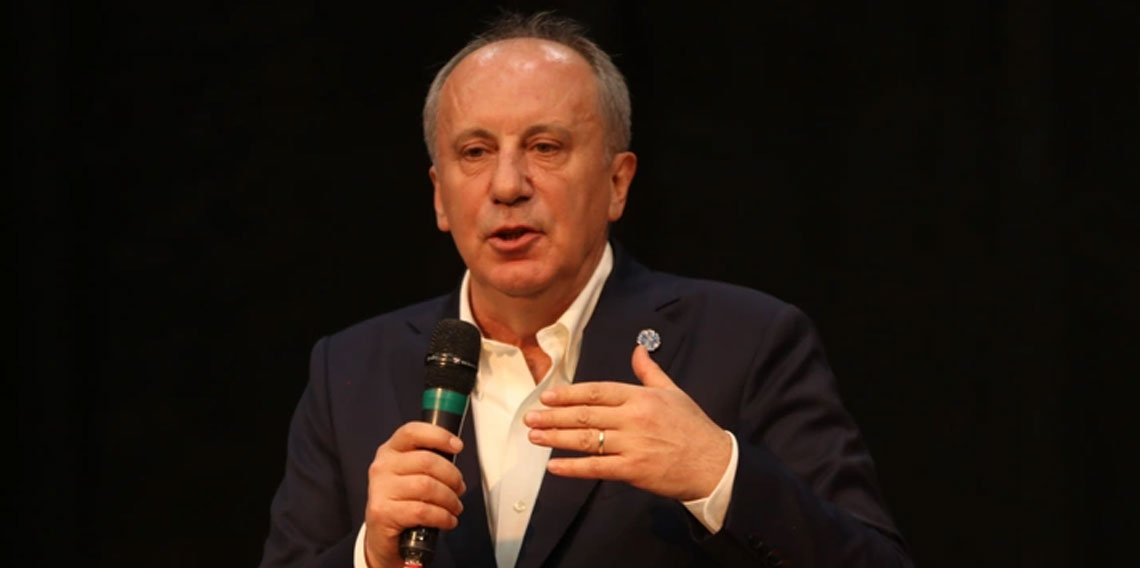 Muharrem İnce: Yapmamız gereken CHP'nin Cumhurbaşkanı adayının koluna girip kaldırmak