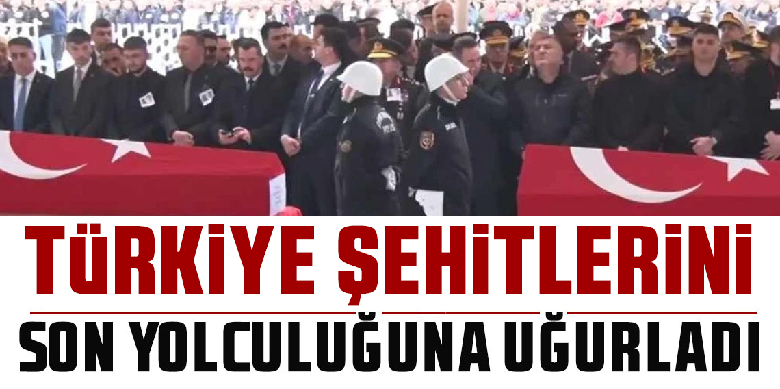 Katar’da Şehit Olan ASELSAN Teknisyenleri Ankara’da Son Yolculuğuna Uğurlandı