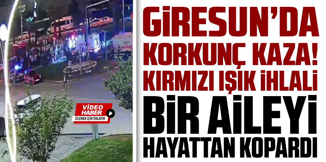 Giresun'da Korkunç Kaza! 5 kişinin öldüğü kazanın görüntüleri ortaya çıktı