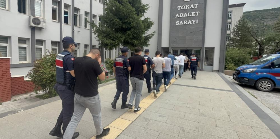 Tokat merkezli uyuşturucu operasyonu: 36 şüpheli gözaltına alındı