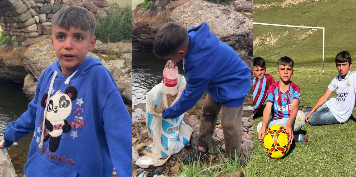 Gümüşhane'li Mete'nin çöp isyanı sosyal medyada viral oldu