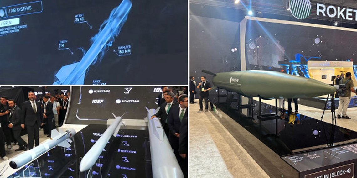 Roketsan yeni silahlarını tanıttı
