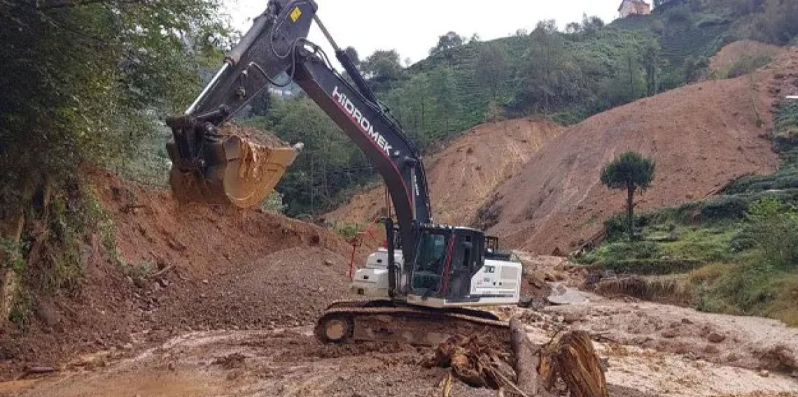 Rize’de tahliye kararı faciayı önledi!