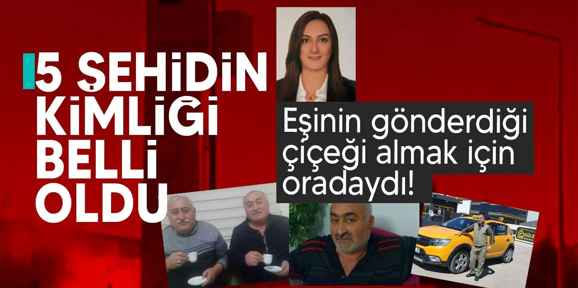 TUSAŞ'a yönelik terör saldırısında şehit olanların kimlikleri belli oldu