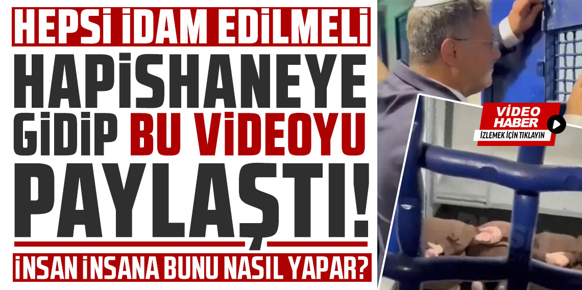 Filistinlilerin tutulduğu hapishaneden video yayınladı: Hepsi idam edilmeli
