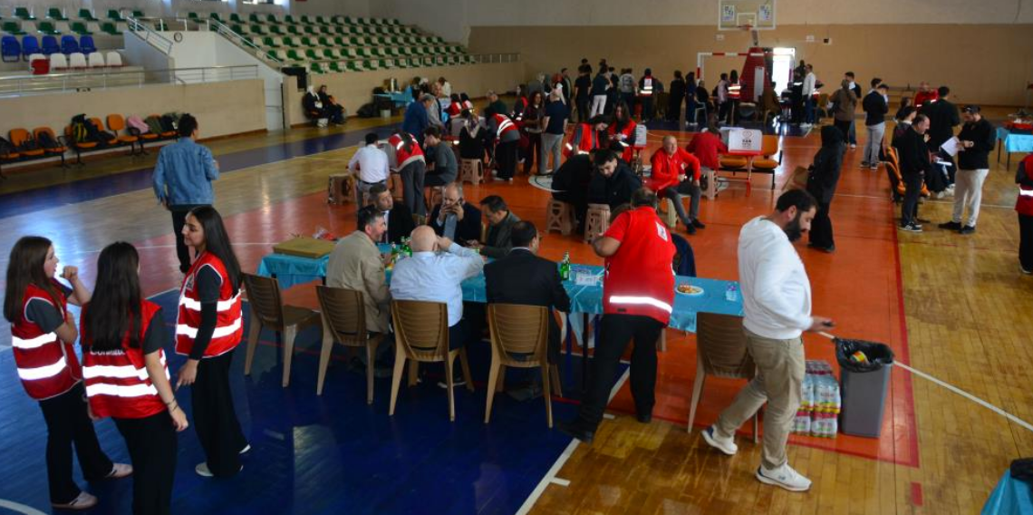 Ordu'da lise öğrencilerinin desteğiyle 235 ünite kan toplandı
