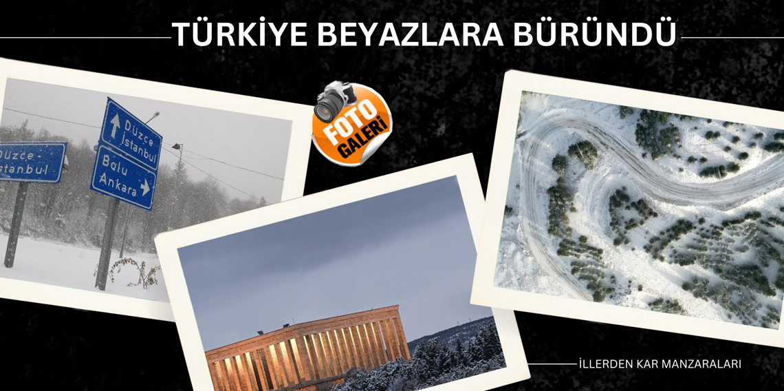 Türkiye beyazlara büründü