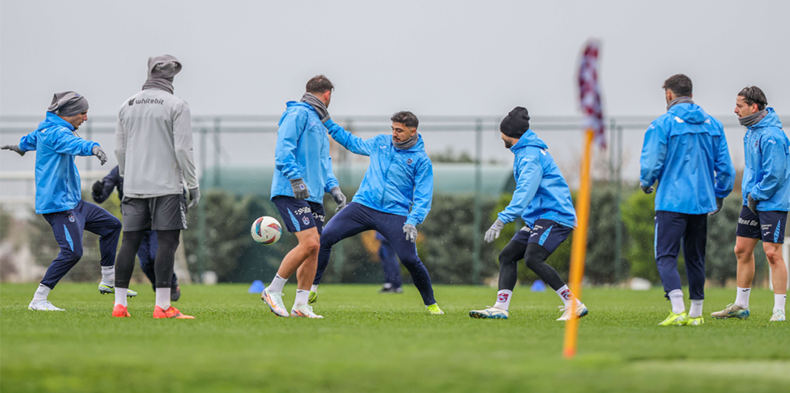 Trabzonspor, Adana Demirspor maçı hazırlıklarını tamamlandı