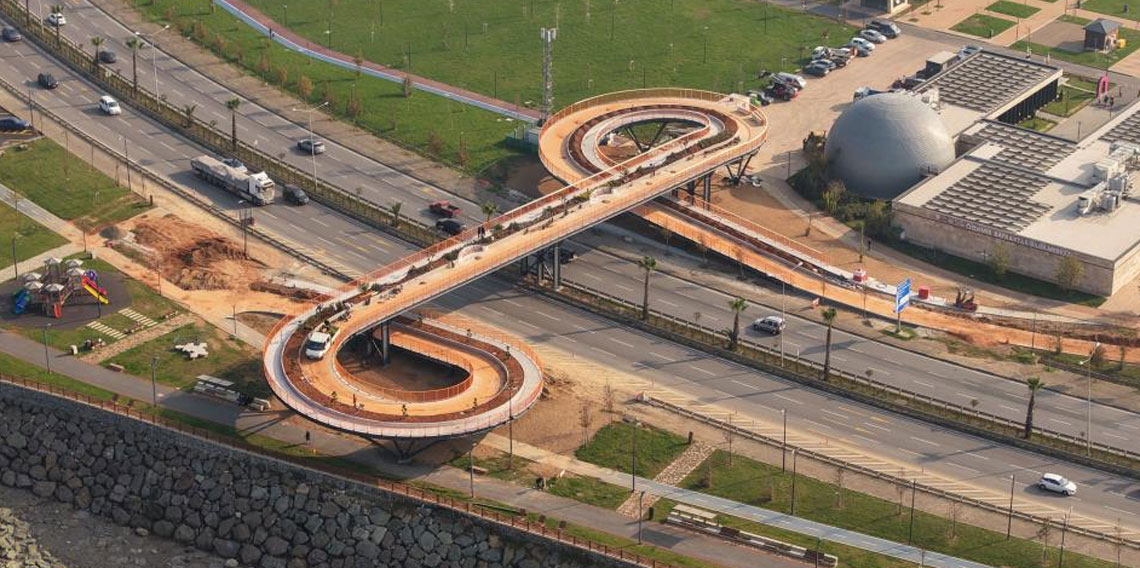 Karadeniz'in ilk ekolojik üst geçidi ilgi çekiyor!