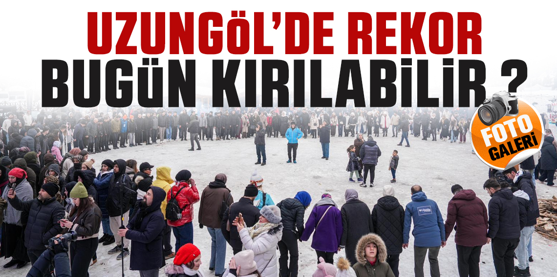 Trabzon, Uzungöl'de Tarihi Horon Denemesi: 6.161 Kişi ile Dünya Rekoru Kırılacak