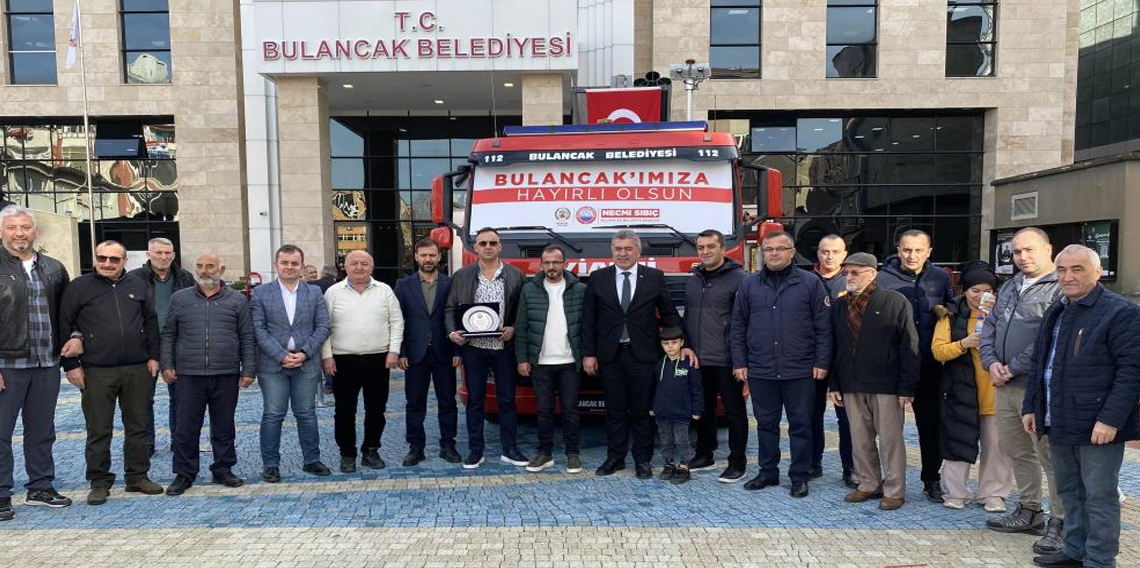 Bulancak Belediyesi itfaiye filosunu güçlendiriyor