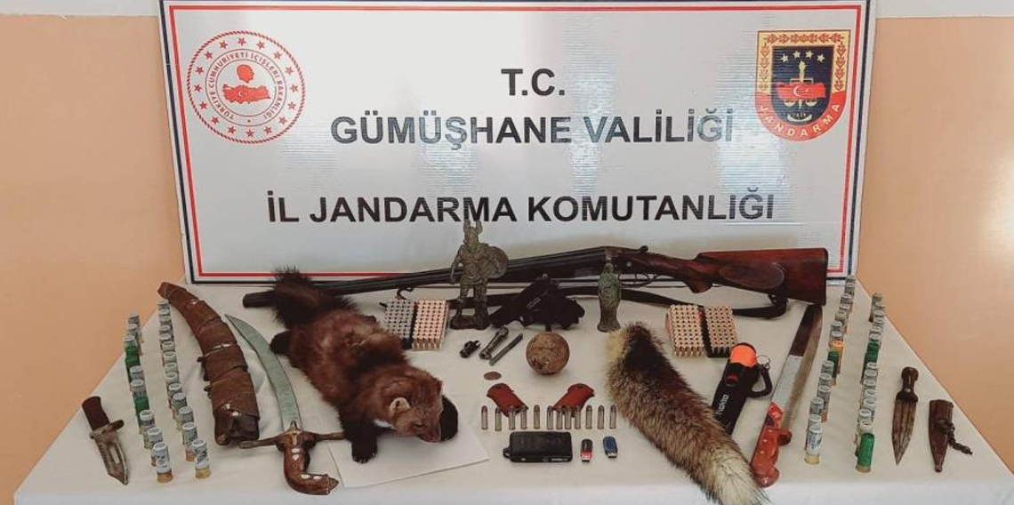 Gümüşhane'de Jandarmadan kaçakçılık operasyonu