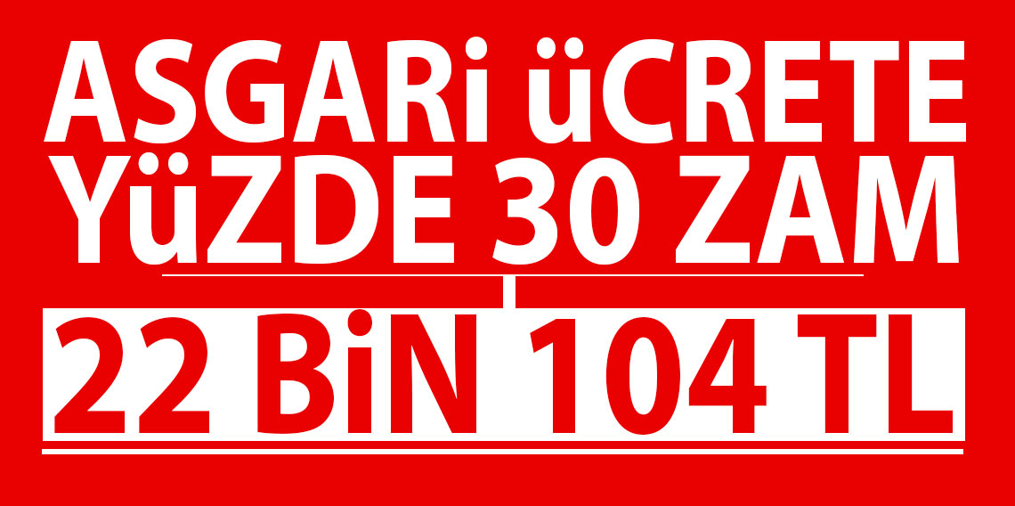 2025 yılı asgari ücreti belli oldu!