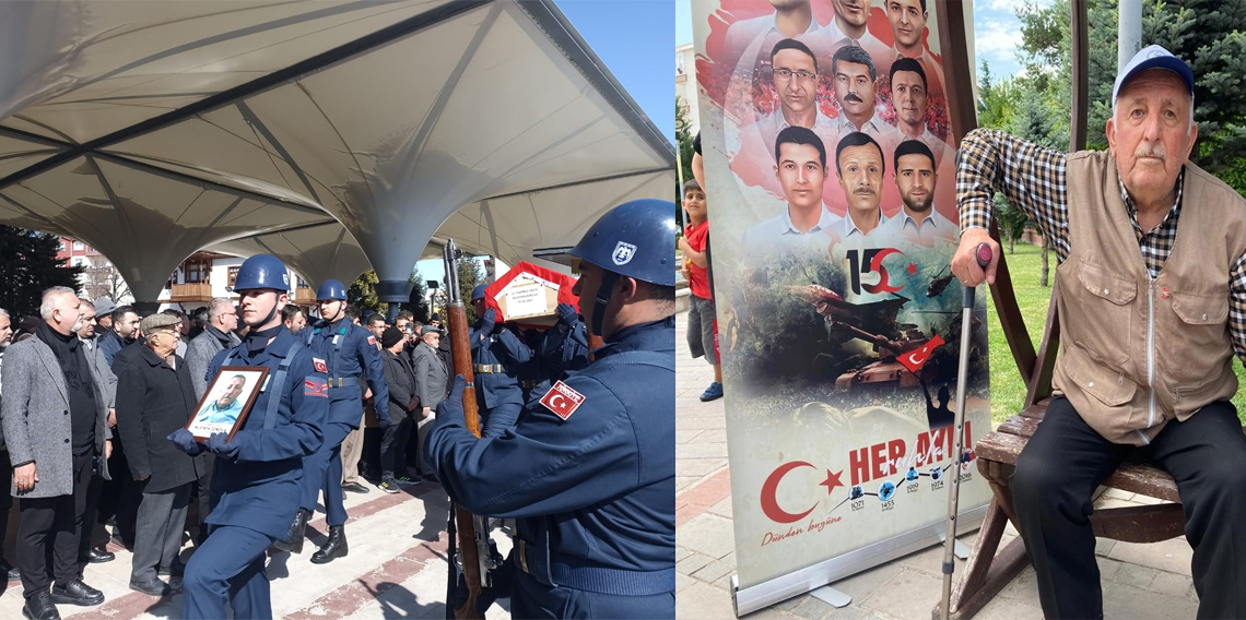 15 Temmuz gazisi son yolculuğuna uğurlandı