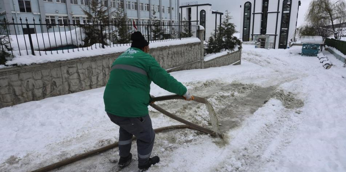 Canik’te okullarda solüsyon çalışması